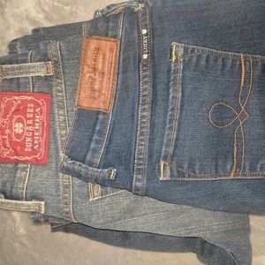 Bundle of Lucky Brand jeans.